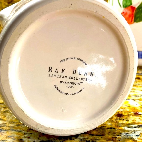 RAE DUNN “Lemonade” Ceramic Pitcher - Picture 6 of 7